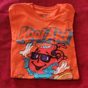 Kool-Aid "Oh Yeah" Men's graphic T-shirt in orange cotton - Sz. M